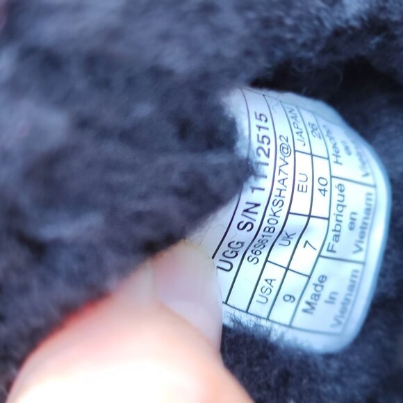 New Classic  Stellar Sequins UGG Mini boots Size 9 - Picture 2 of 6